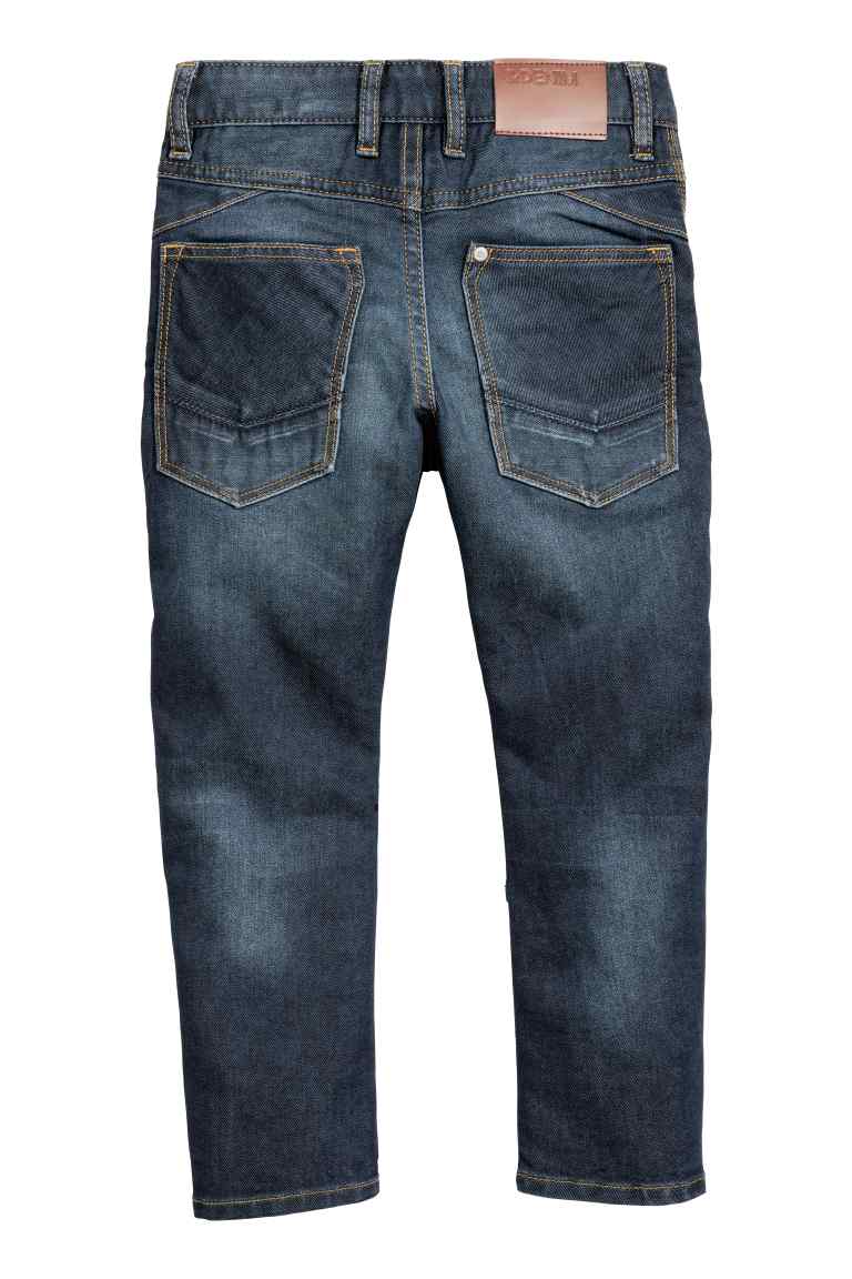 Reinforced Tapered Jeans